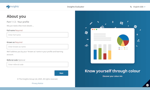 Online Evaluator visual